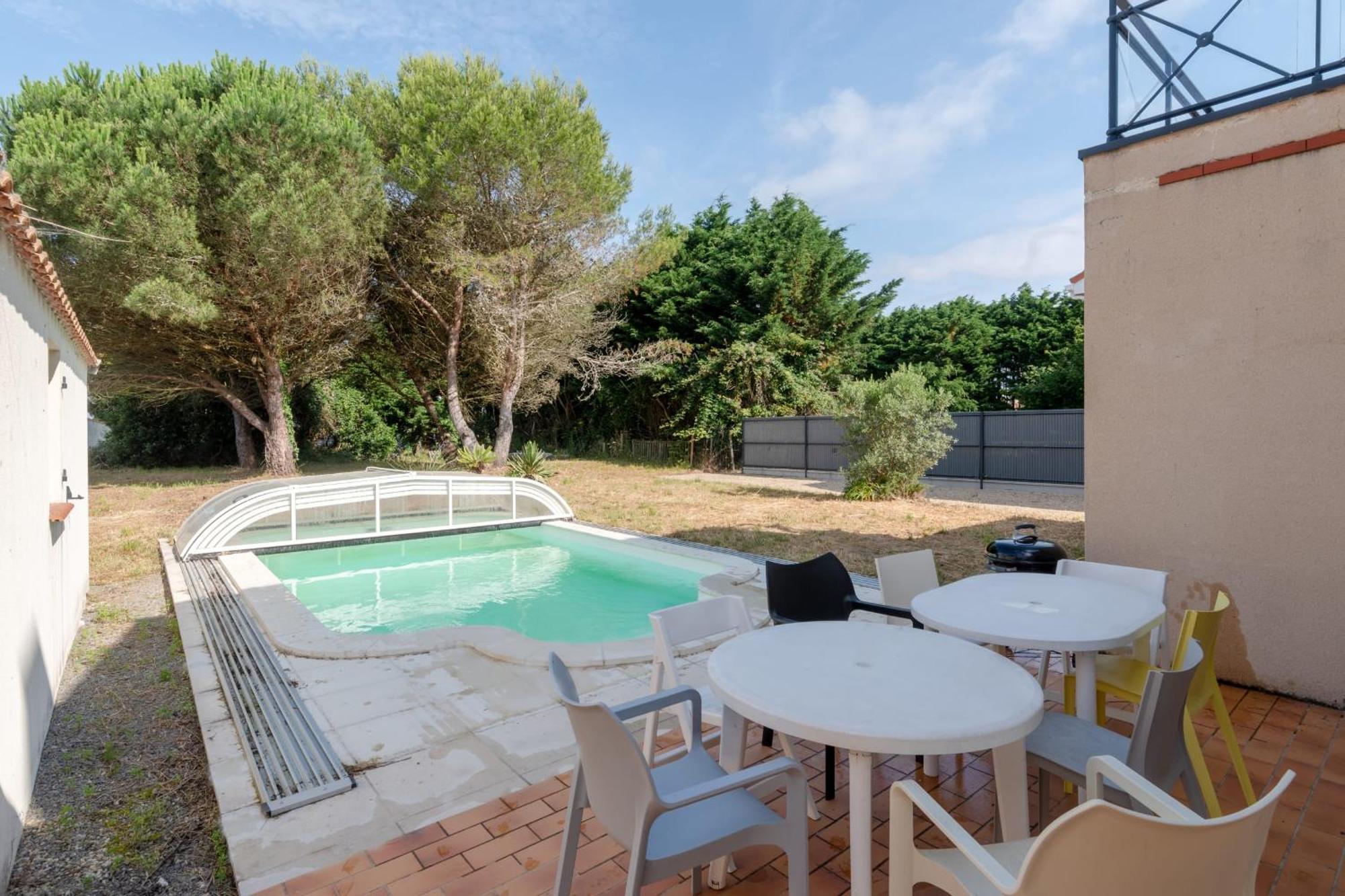 Villa L'Ecorca - Piscine7Prst3 Pornic Esterno foto